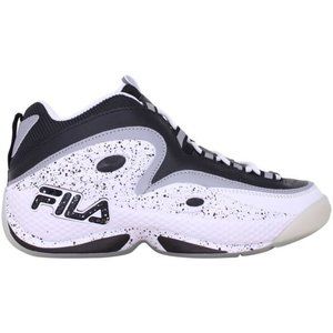 Fila Grant Hill 3 Black/White 1BM01754-018 Men's size 10